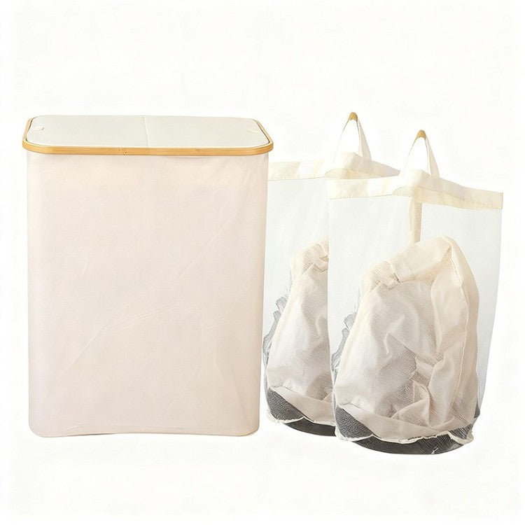 High-Quality Laundry Basket with Lid and Handle | Kelmera