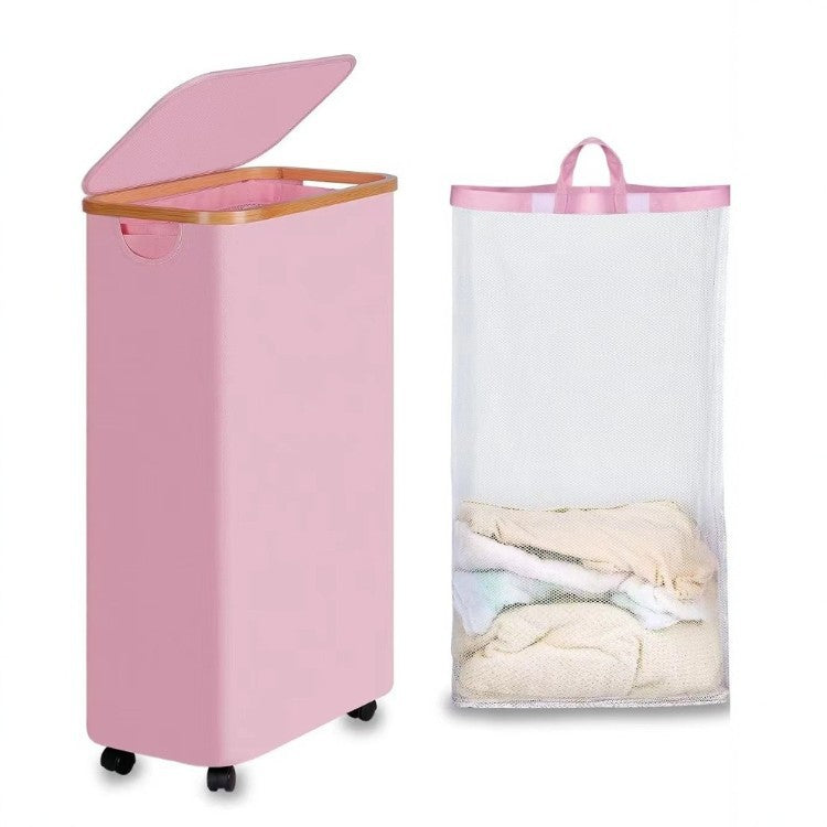High-Quality Laundry Basket with Lid and Handle | Kelmera