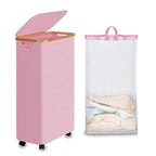 High-Quality Laundry Basket with Lid and Handle | Kelmera