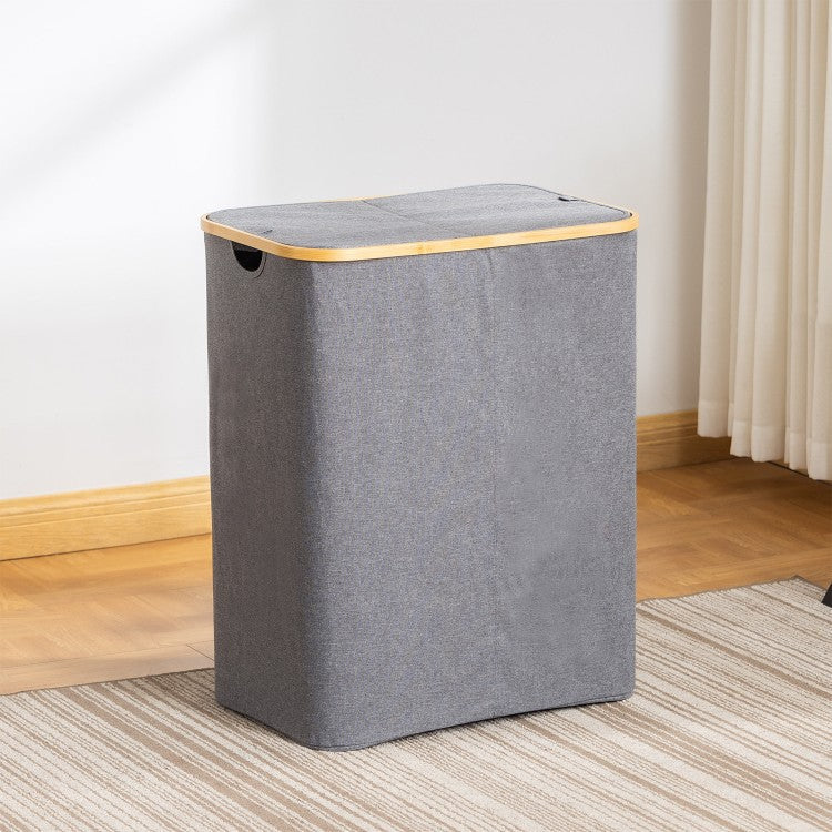 High-Quality Laundry Basket with Lid and Handle | Kelmera