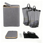 High-Quality Laundry Basket with Lid and Handle | Kelmera