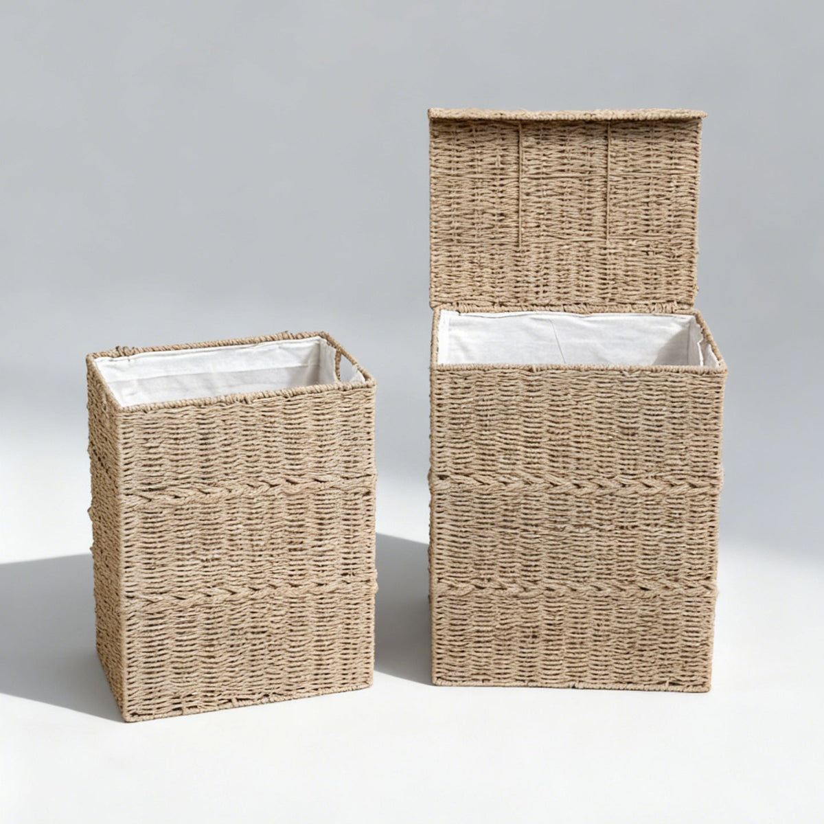 High-Quality Laundry Basket with Lid and Handles | Kelmera