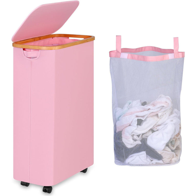 High-Quality Laundry Basket with Removable and Washable Inner Bag | Kelmera