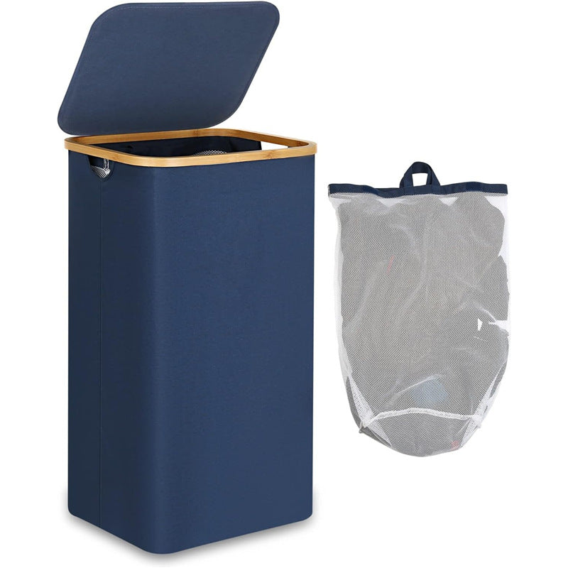 High-Quality Laundry Basket with Removable and Washable Inner Bag | Kelmera