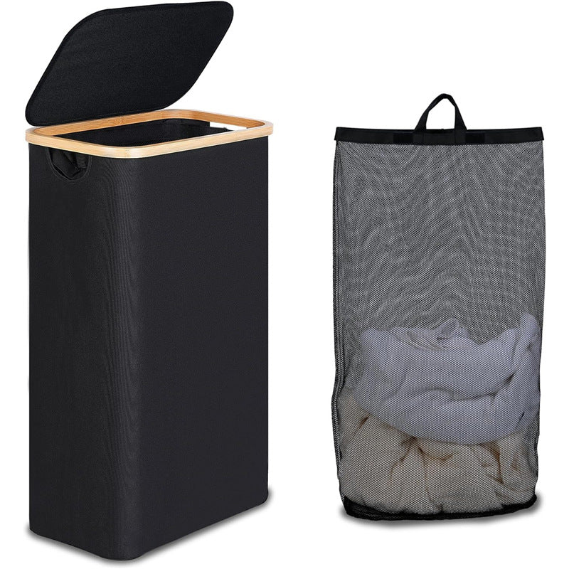 High-Quality Laundry Basket with Removable and Washable Inner Bag | Kelmera