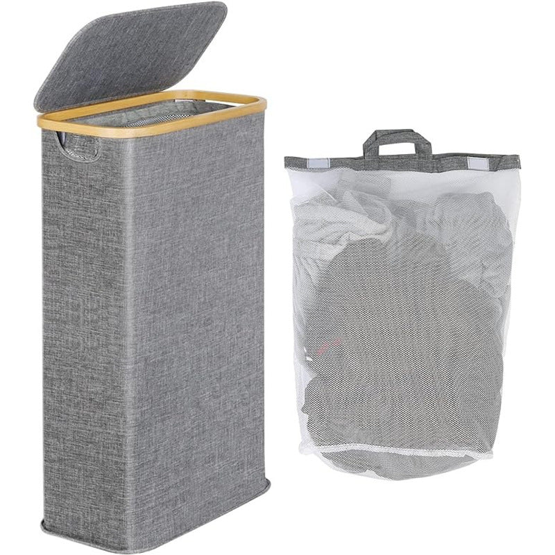 High-Quality Laundry Basket with Removable and Washable Inner Bag | Kelmera