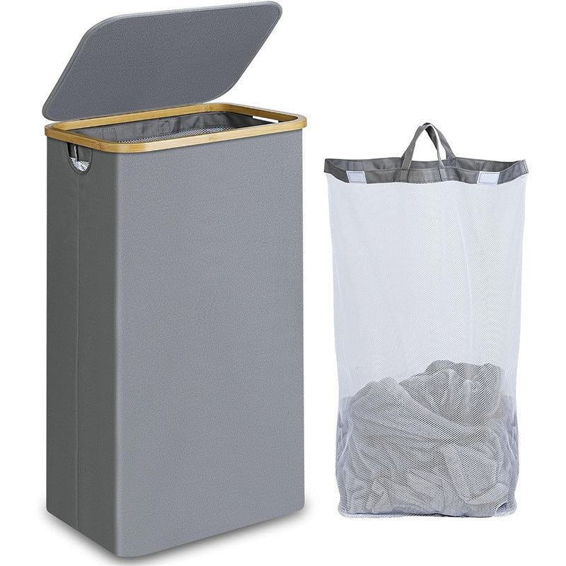 High-Quality Laundry Basket with Removable and Washable Inner Bag | Kelmera