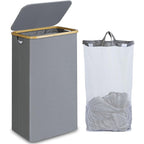 High-Quality Laundry Basket with Removable and Washable Inner Bag | Kelmera