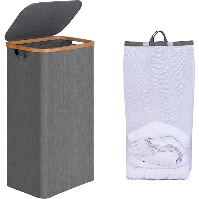 High-Quality Laundry Basket with Removable and Washable Inner Bag | Kelmera