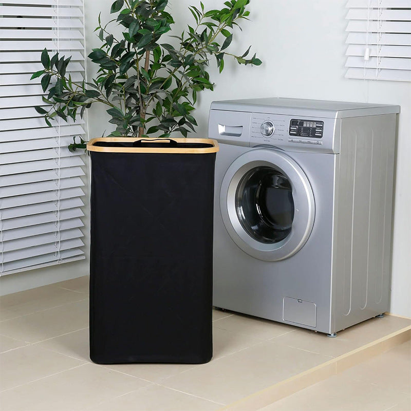 High-Quality Laundry Basket with Removable and Washable Inner Bag | Kelmera