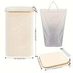 High-Quality Laundry Container with Modern Lid and Removable Inner Bag | Kelmera