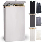 High-Quality Laundry Container with Modern Lid and Removable Inner Bag | Kelmera
