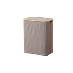 High-Quality Laundry Container with Practical and Modern Bamboo Lid | Kelmera