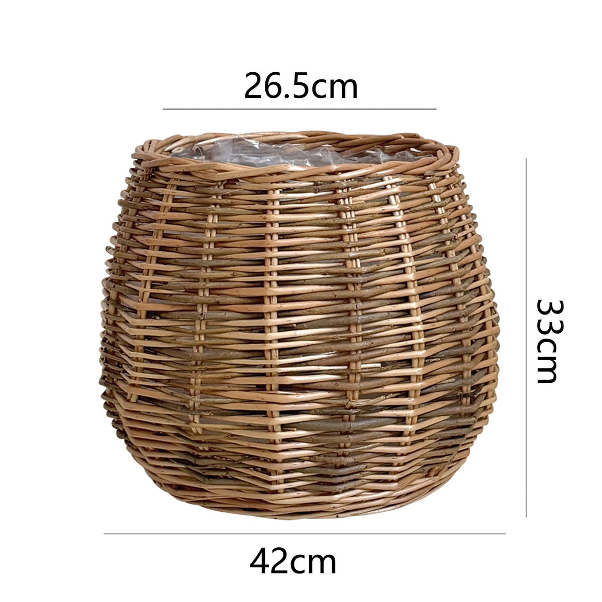 High-Quality Plant Basket made of Natural Willow | Kelmera