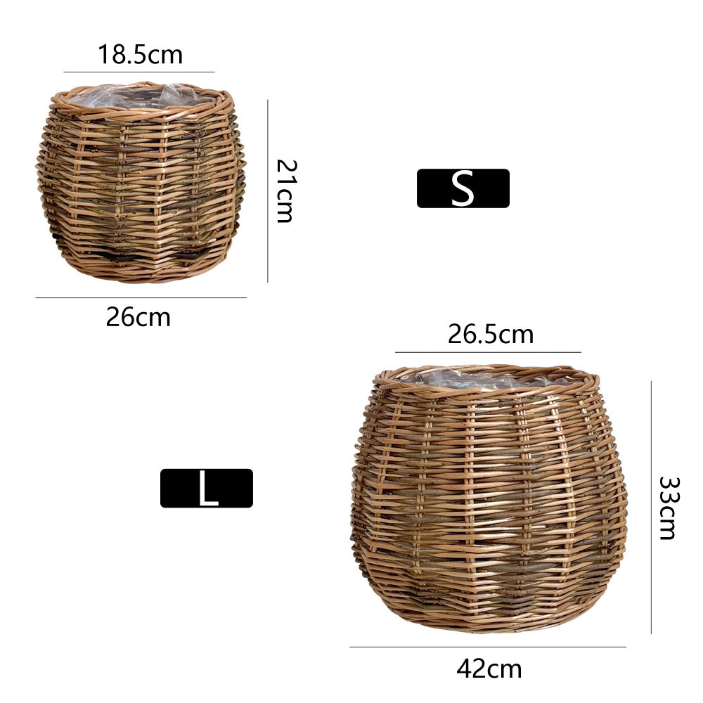 High-Quality Plant Basket made of Natural Willow | Kelmera