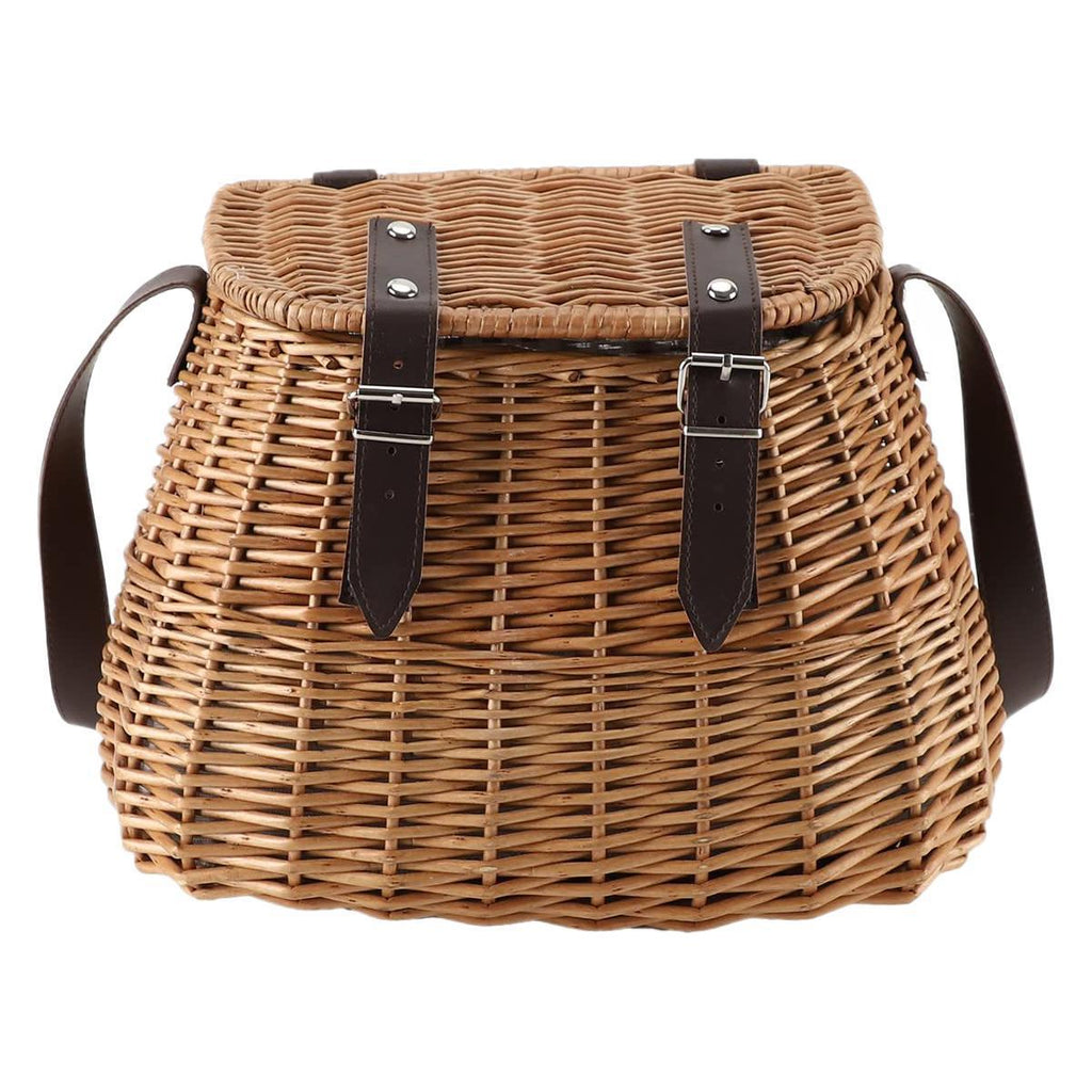 High-Quality Shopping Basket with Leather Handles | Kelmera