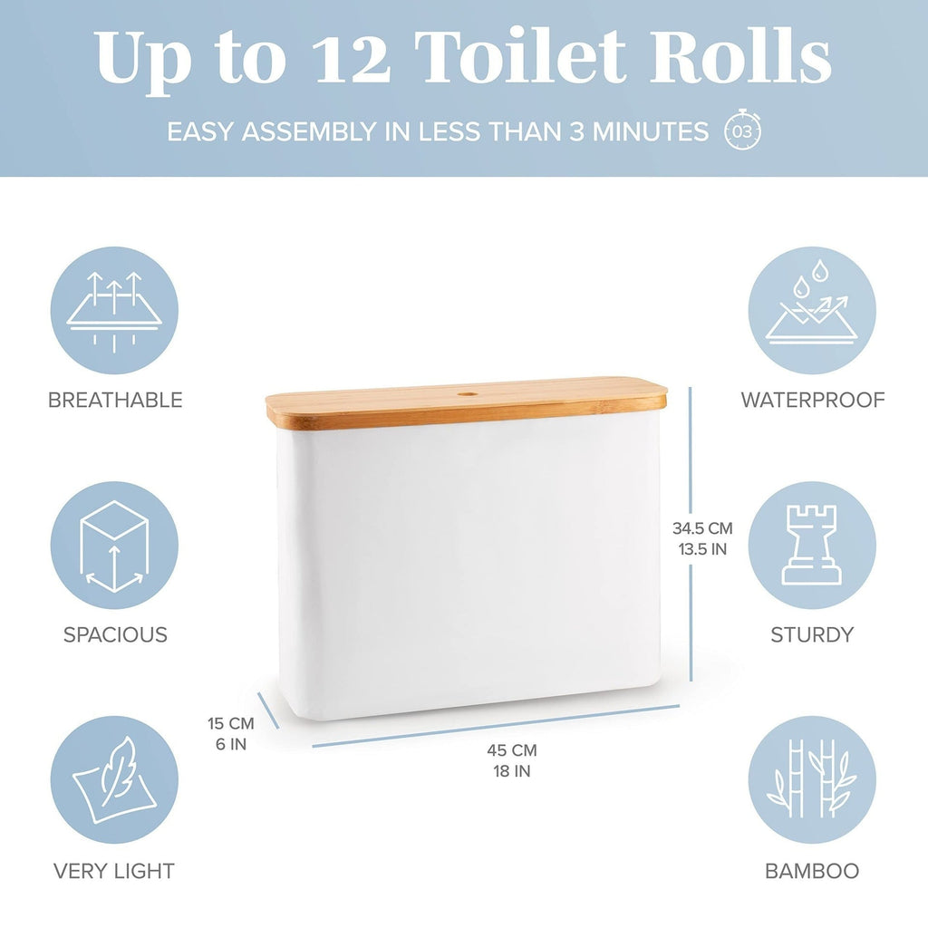 High-Quality Toilet Paper Organizer | Kelmera