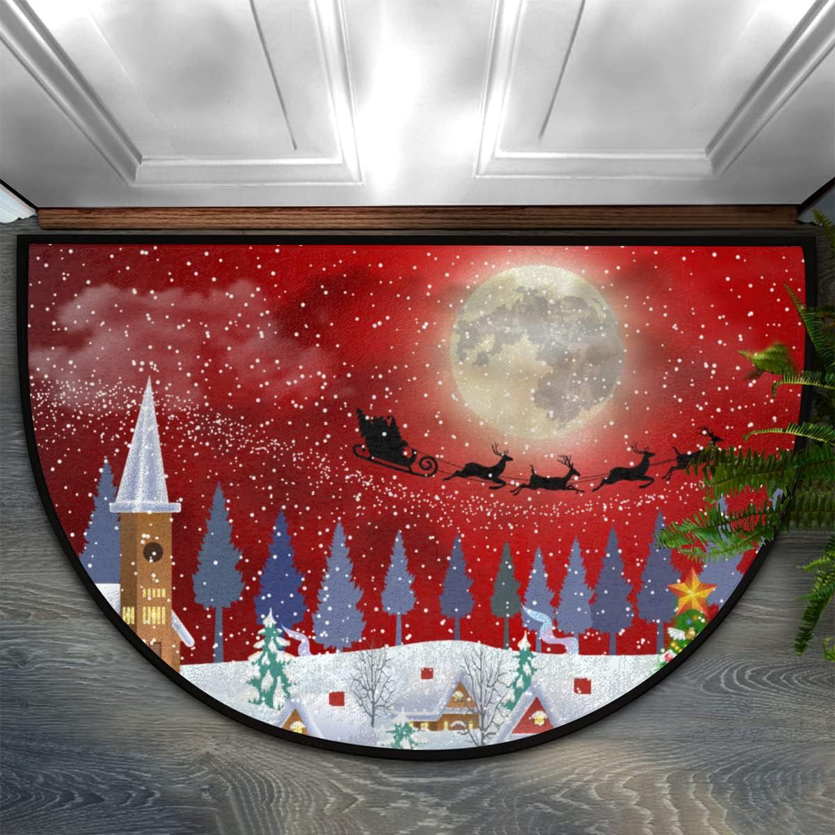 Holiday-Themed Entry Mat | Kelmera