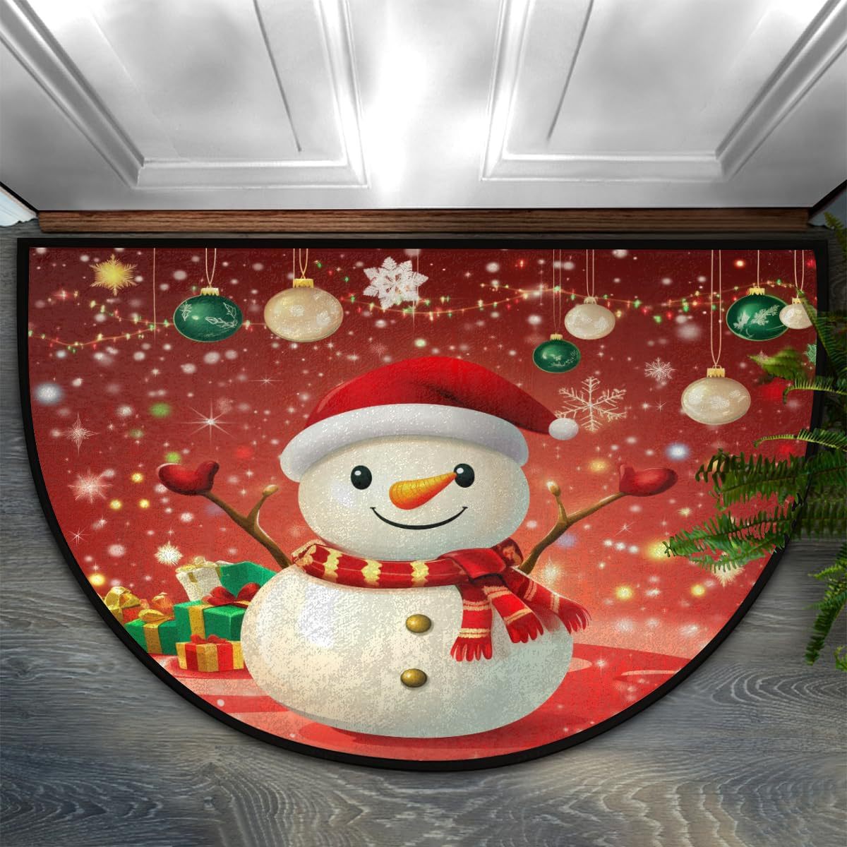 Holiday-Themed Entry Mat | Kelmera