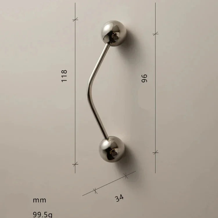 Holtgarth Brass Drawer Handle