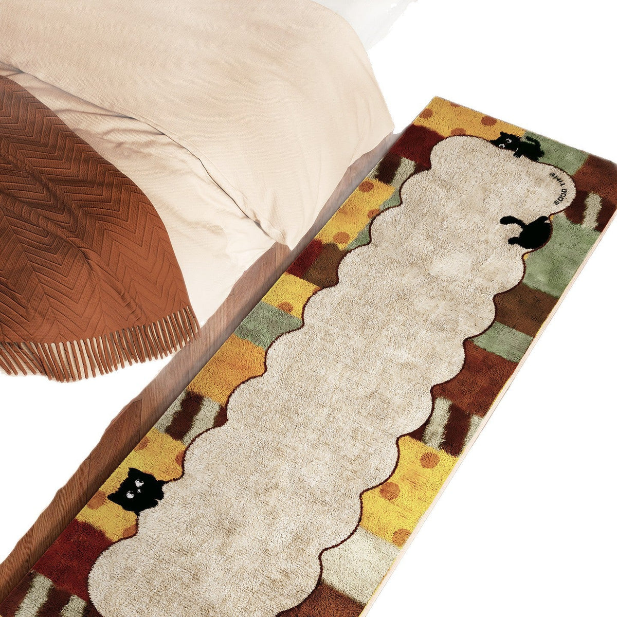 Home Decor Area Rug Soft Textile Non Slip | Kelmera