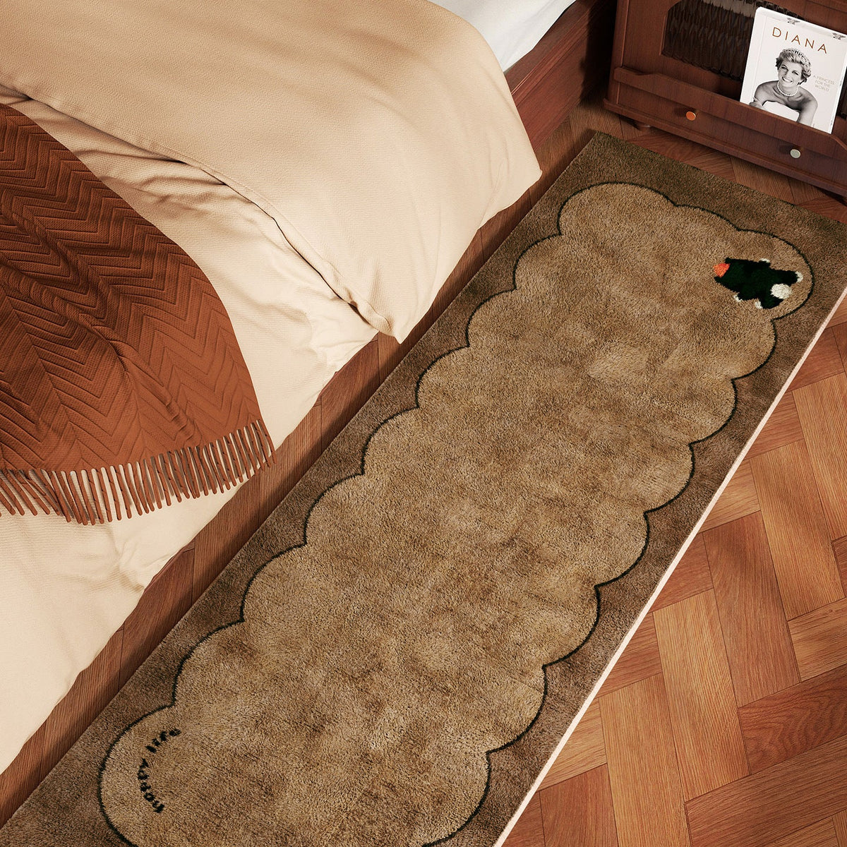 Home Decor Area Rug Soft Textile Non Slip | Kelmera