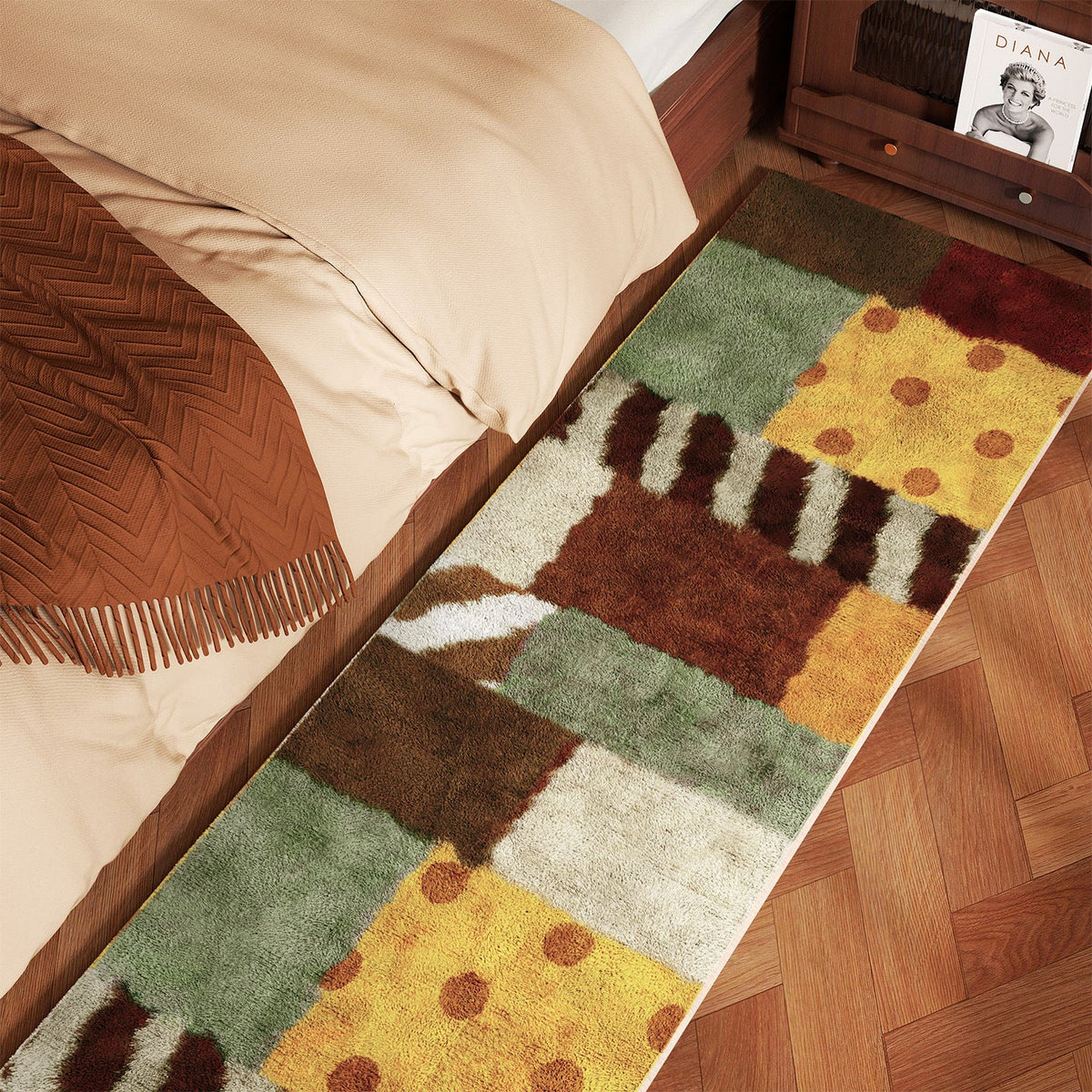 Home Decor Area Rug Soft Textile Non Slip | Kelmera