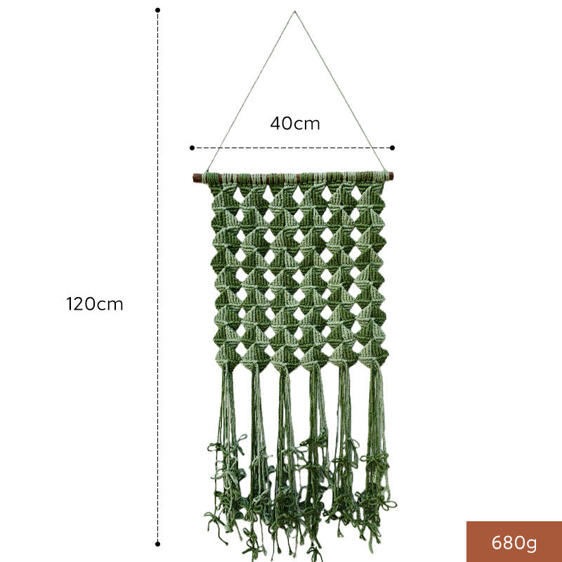 Home Decor Macrame Green | Kelmera