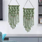 Home Decor Macrame Wall Hanging Green | Kelmera