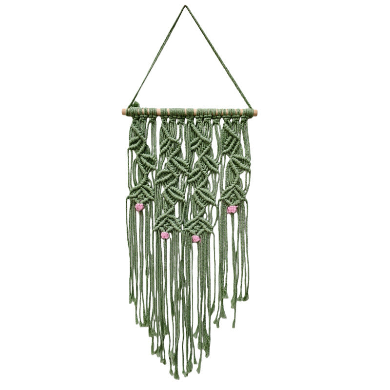 Home Decor Macrame Wall Hanging Green | Kelmera
