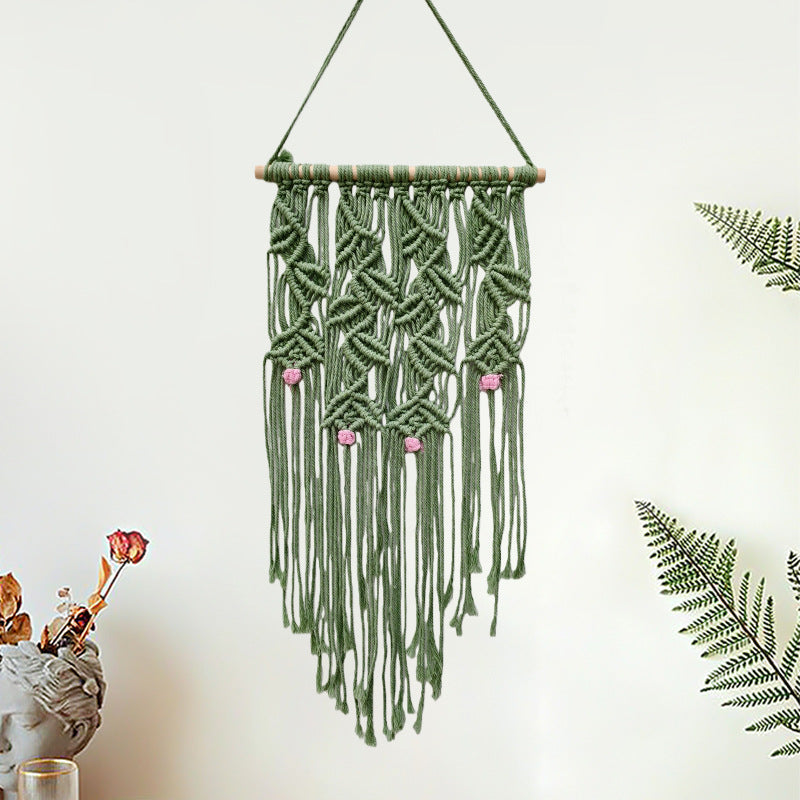 Home Decor Macrame Wall Hanging Green | Kelmera