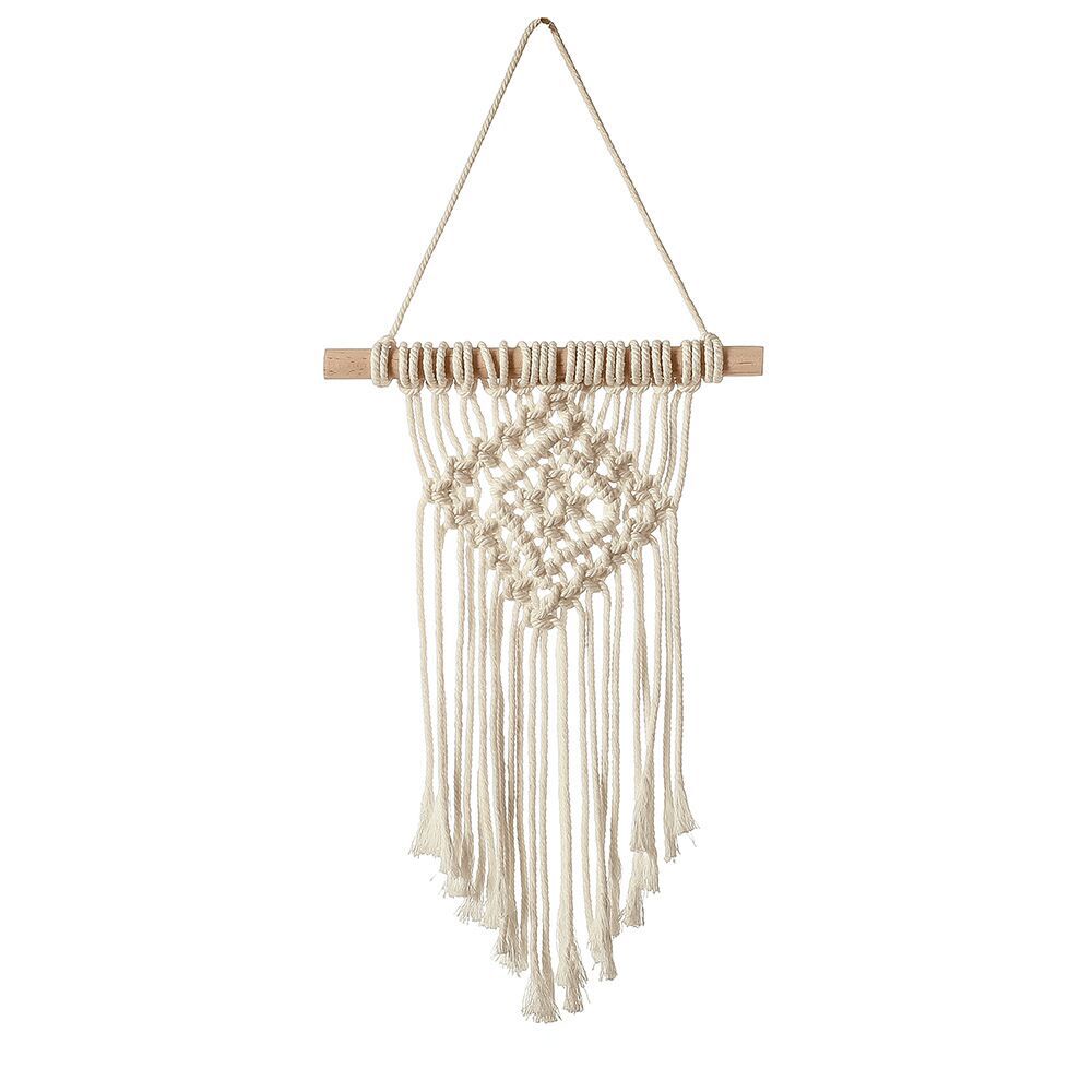 Home Decor Macrame Wall Hanging Off White | Kelmera
