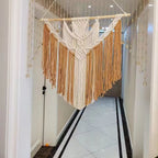 Home Decor Macrame Wall Hanging Off White | Kelmera