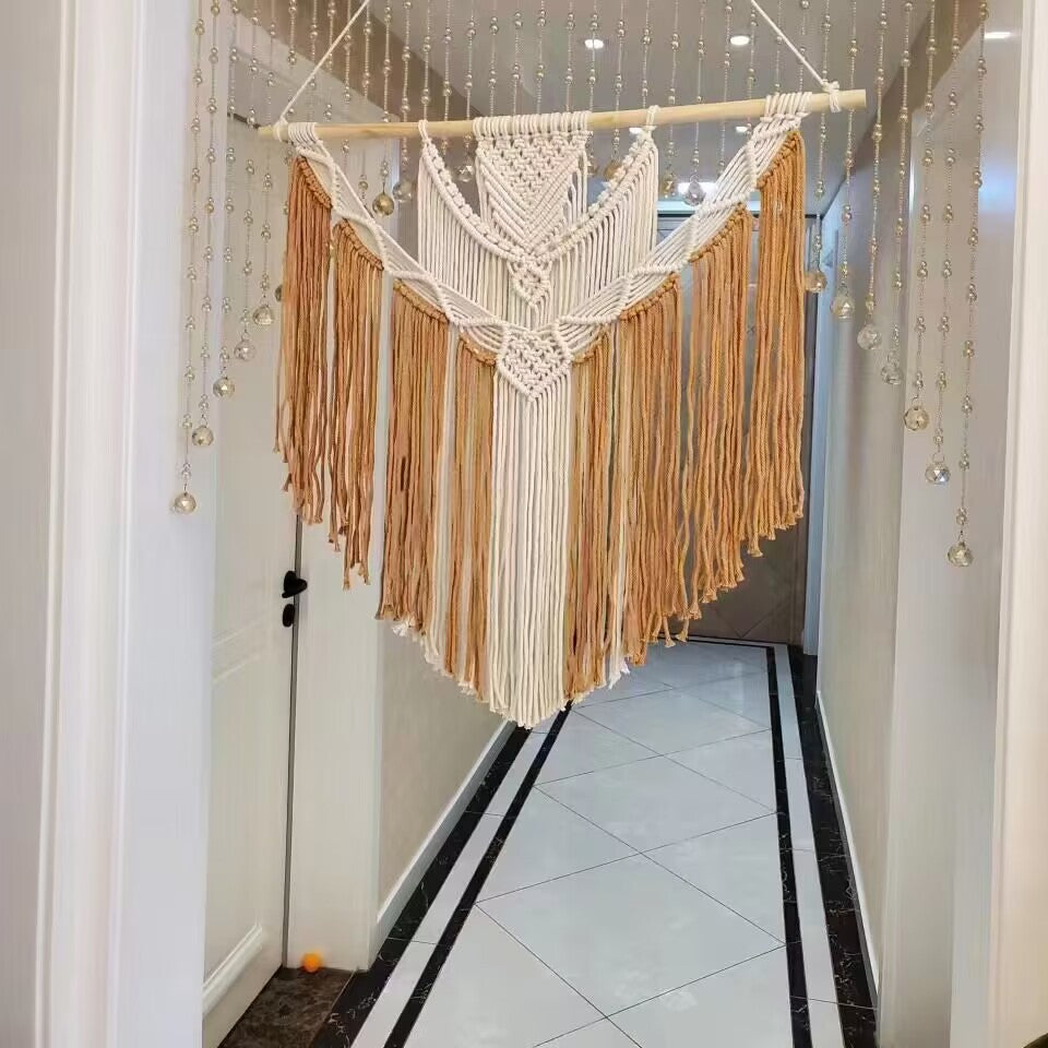 Home Decor Macrame Wall Hanging Off White | Kelmera