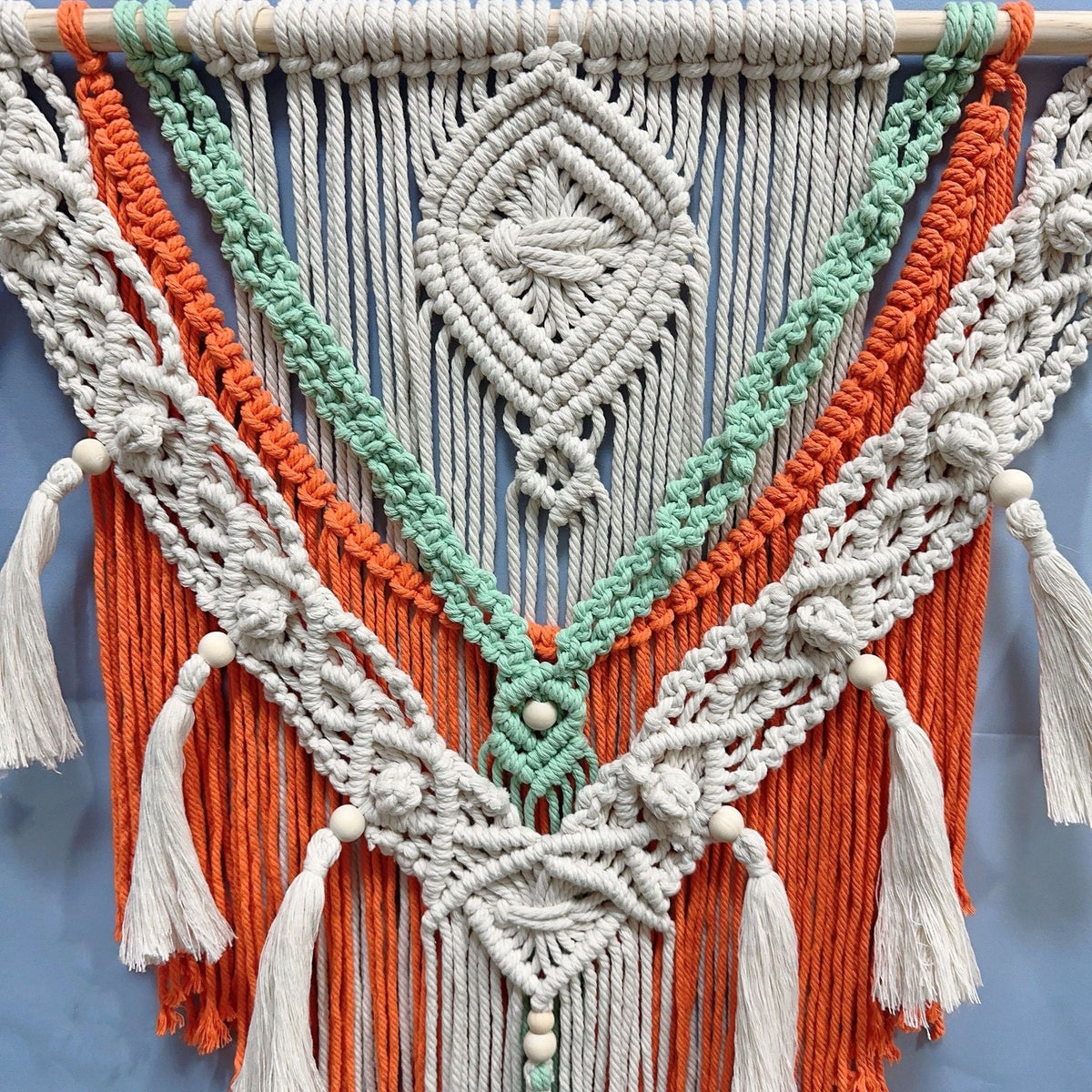 Home Decor Macrame Wall Hanging Yellow | Kelmera