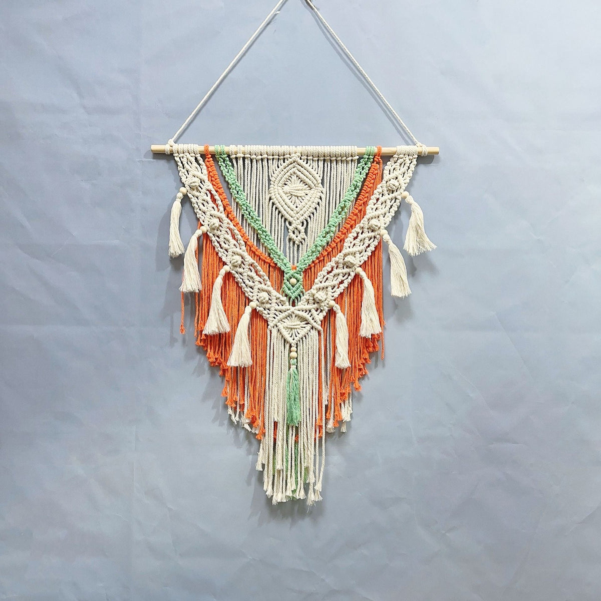 Home Decor Macrame Wall Hanging Yellow | Kelmera