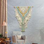 Home Decorative Macrame Wall Hanging Sky Blue | Kelmera