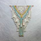 Home Decorative Macrame Wall Hanging Sky Blue | Kelmera