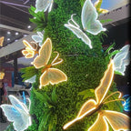 Illuminated Acrylic Butterfly Wall Art Lights | Kelmera