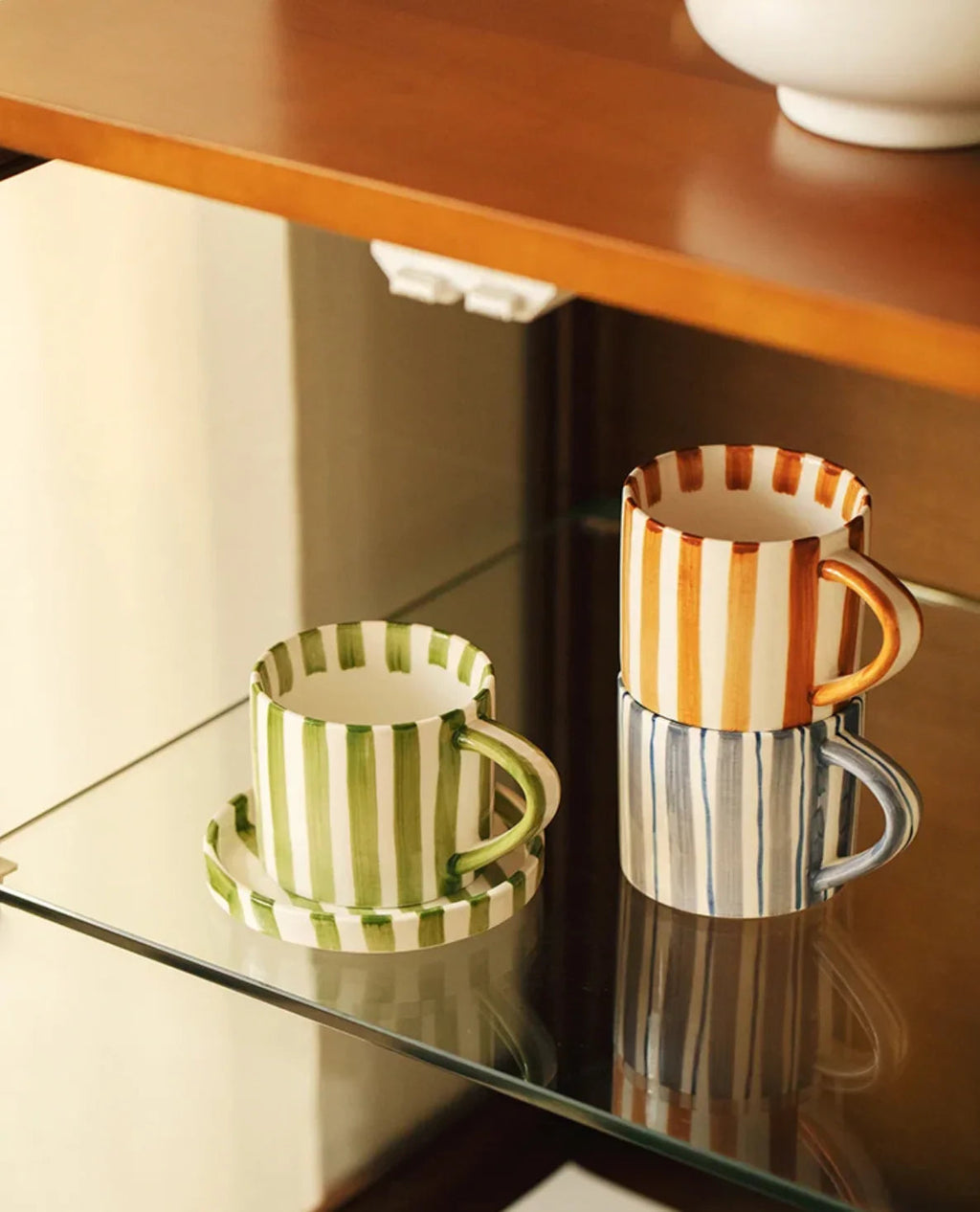 Inmura Ceramic Paul Plate and Mug Set - 3Pcs