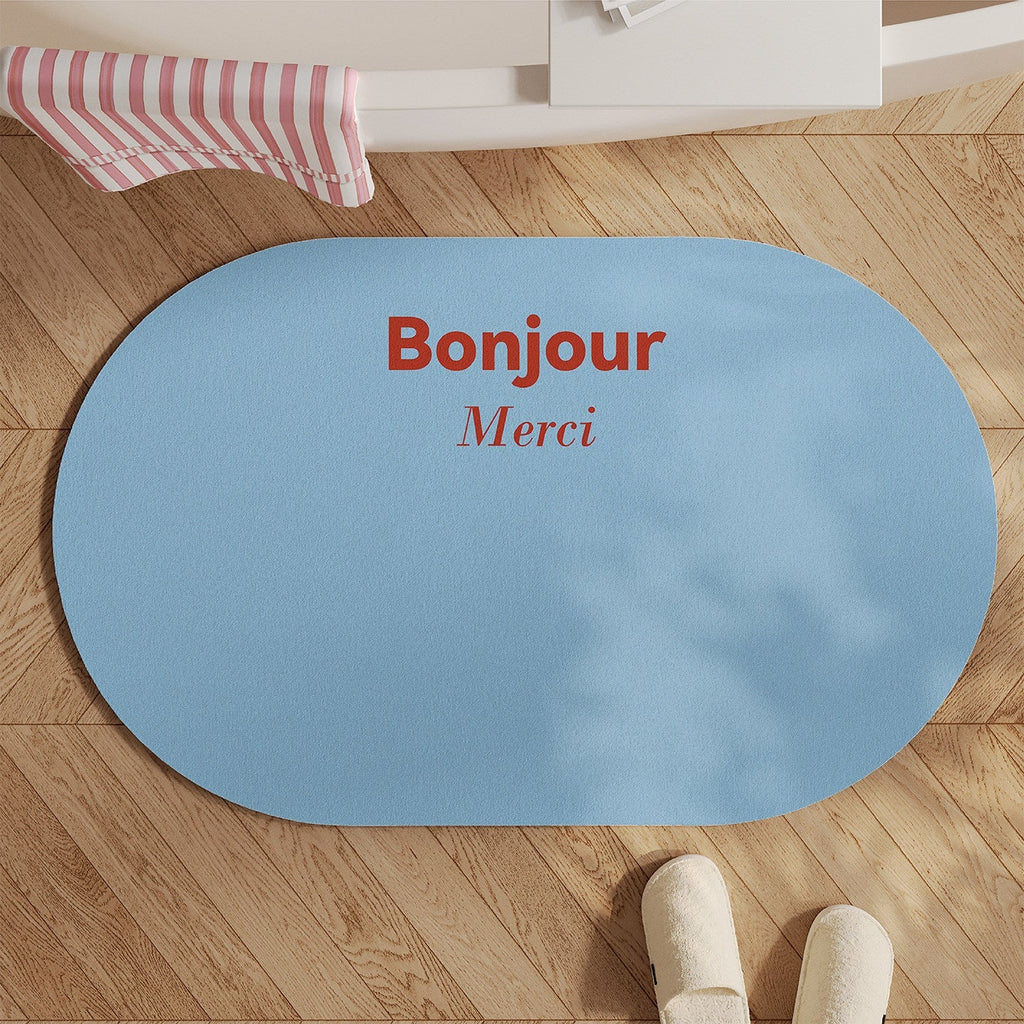 Inspirational Quote Bath Mat | Kelmera