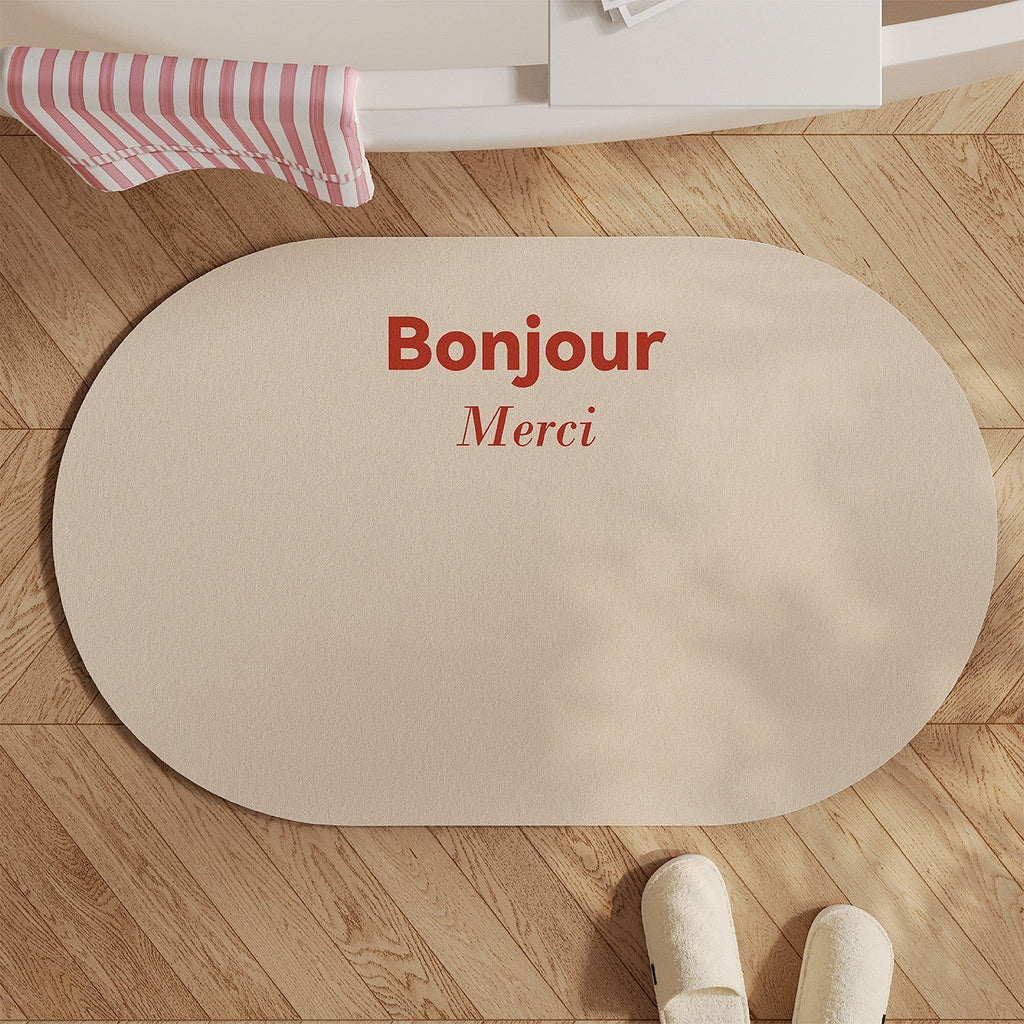 Inspirational Quote Bath Mat | Kelmera