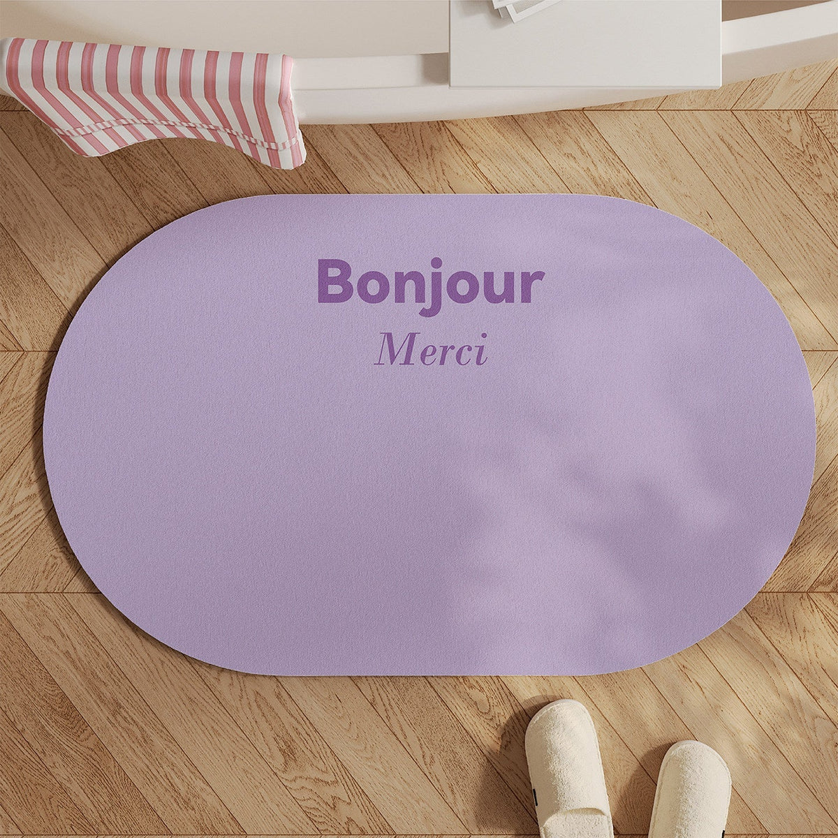 Inspirational Quote Bath Mat | Kelmera