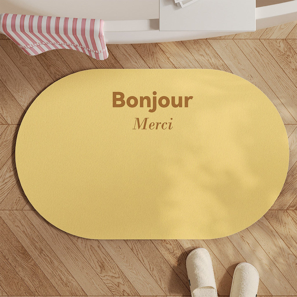 Inspirational Quote Bath Mat | Kelmera