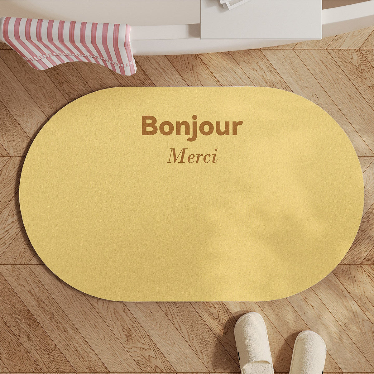 Inspirational Quote Bath Mat | Kelmera