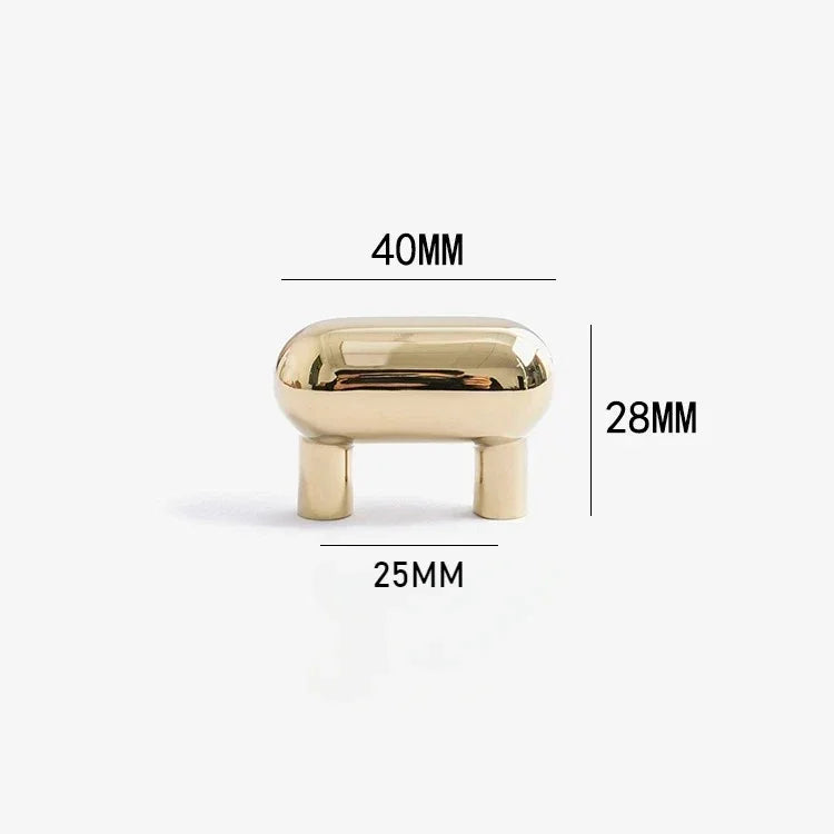Invirra Brass Cabinet Handle
