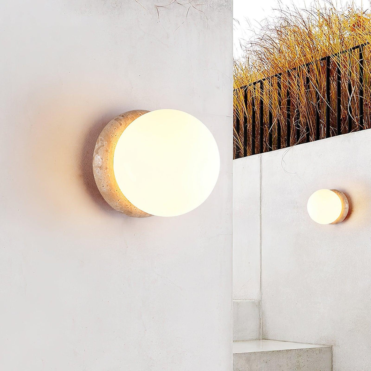 Jalbeda Travertine Wall Light