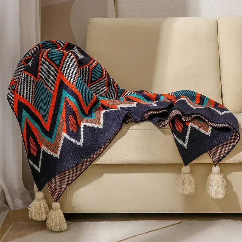 Jalmesa Bohemian Alfesa Throw Blanket
