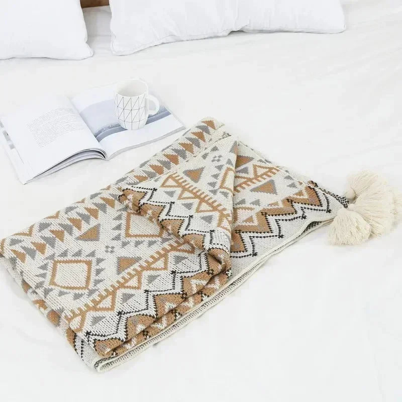 Jalmesa Bohemian Alfesa Throw Blanket
