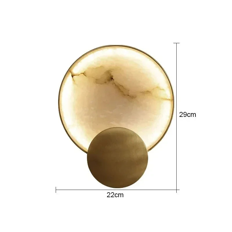 Jalmina Alabaster Wall Lamp